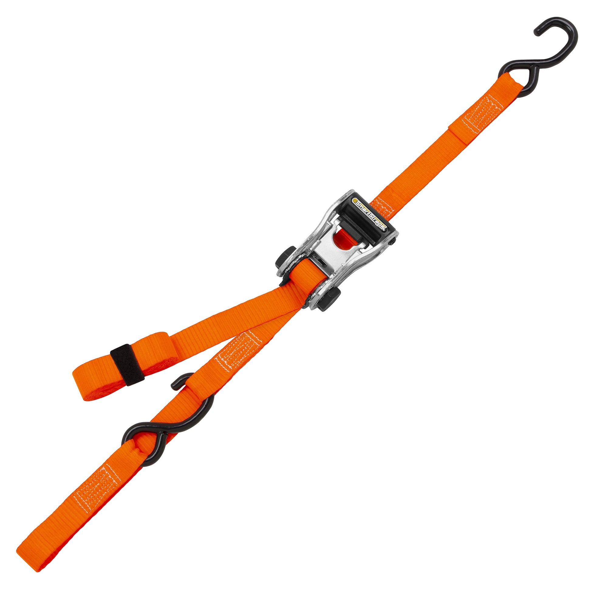 1-1/4 In. X 14 Ft. Orange Ratchetx Heavy Duty Ratchet Tie down Straps, Padded Handle, 1,000 Lb. Safe Work Load - 4 Pack